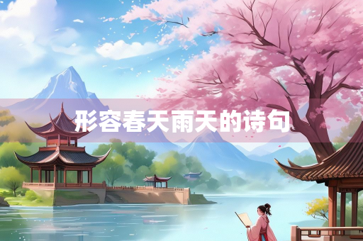 形容春天雨天的诗句