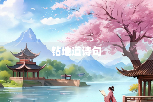 钻地道诗句