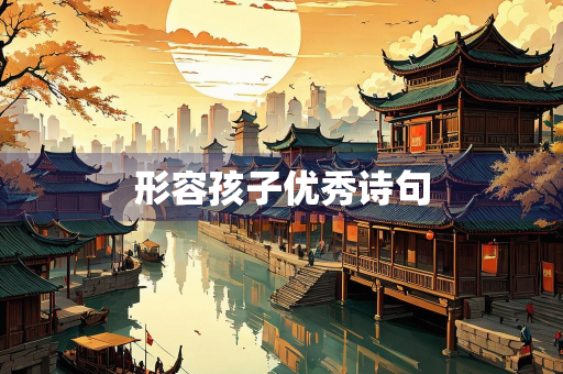 形容孩子优秀诗句