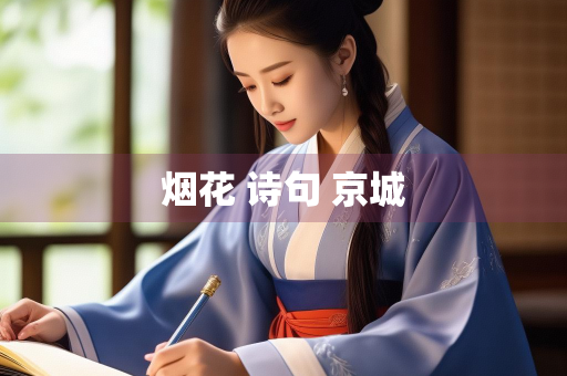 烟花 诗句 京城