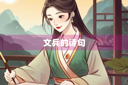 文兵的诗句