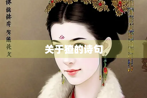 关于猹的诗句