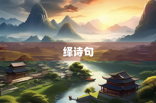 绎诗句