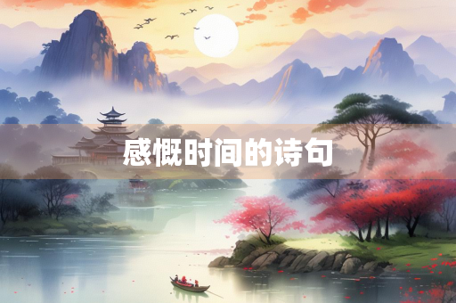 感慨时间的诗句