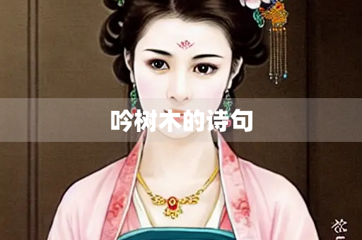 吟树木的诗句