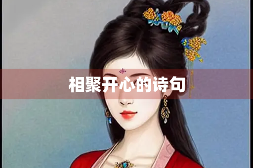 相聚开心的诗句