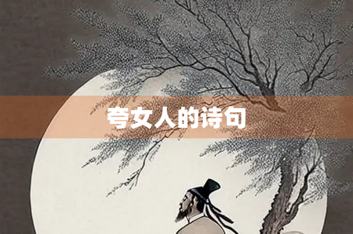 夸女人的诗句