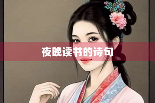 夜晚读书的诗句