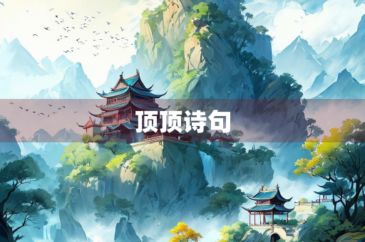 顶顶诗句