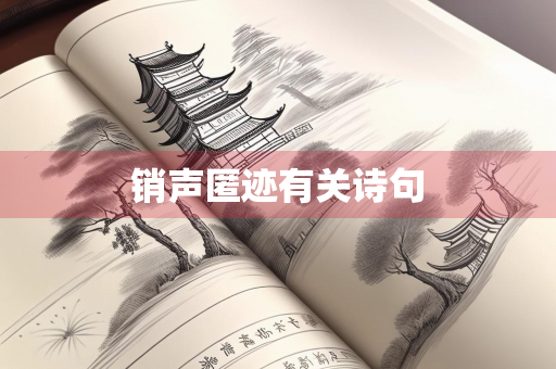 销声匿迹有关诗句