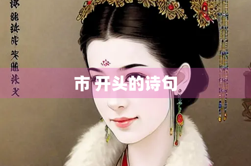 市 开头的诗句