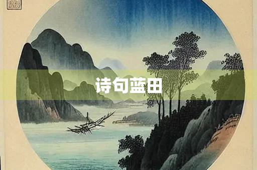 诗句蓝田