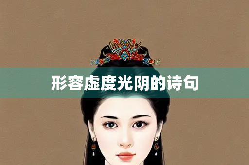 形容虚度光阴的诗句