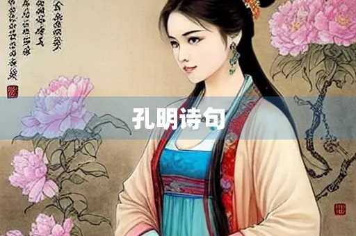 孔明诗句