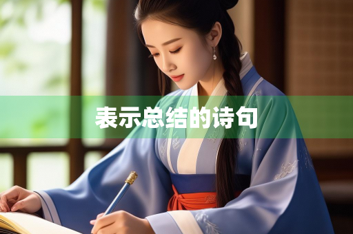 表示总结的诗句