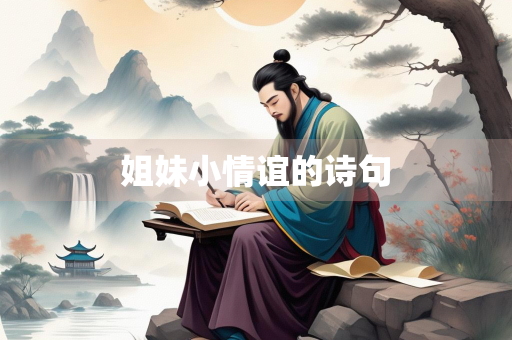 姐妹小情谊的诗句