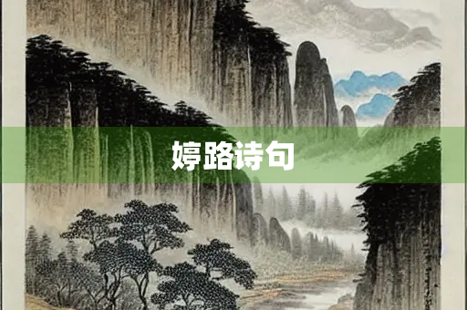 婷路诗句