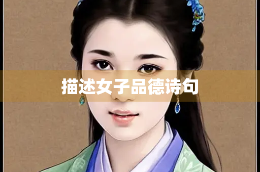 描述女子品德诗句