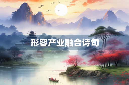 形容产业融合诗句