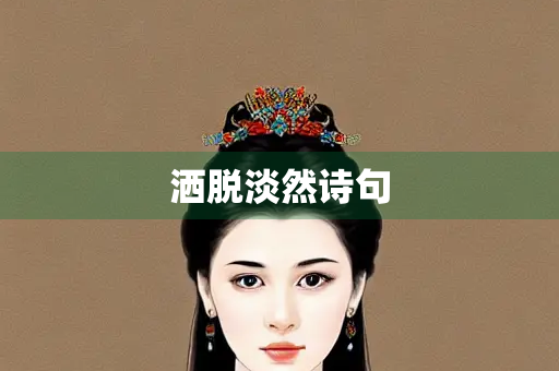 洒脱淡然诗句