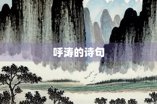 呼涛的诗句