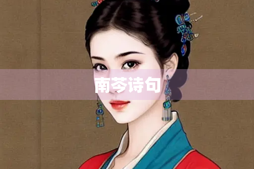 南芩诗句