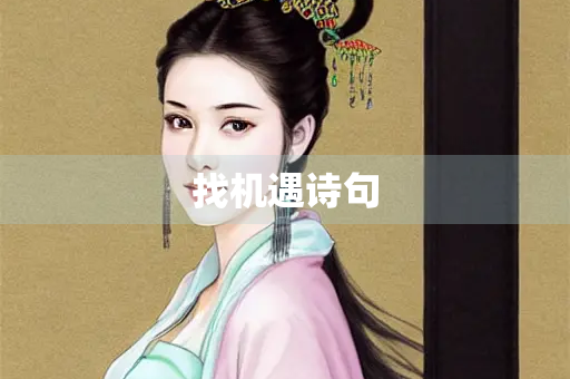 找机遇诗句