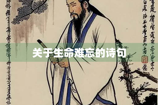 关于生命难忘的诗句