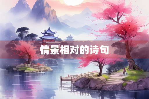 情景相对的诗句