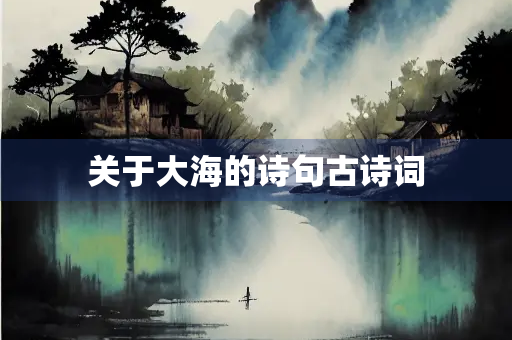 关于大海的诗句古诗词