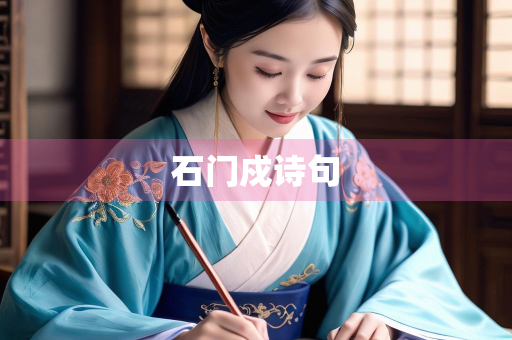 石门戍诗句