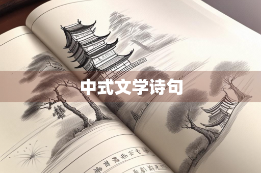 中式文学诗句