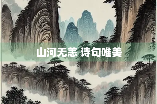 山河无恙 诗句唯美