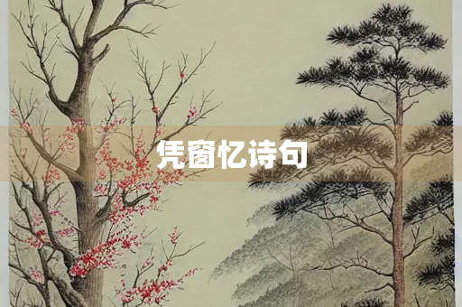 凭窗忆诗句