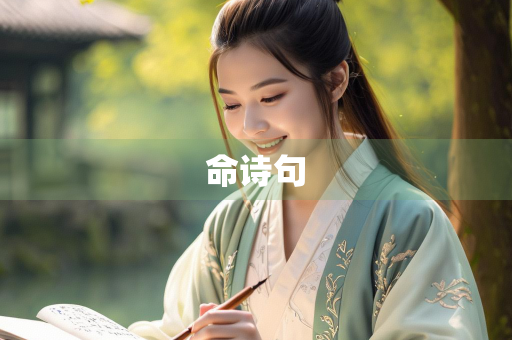 命诗句