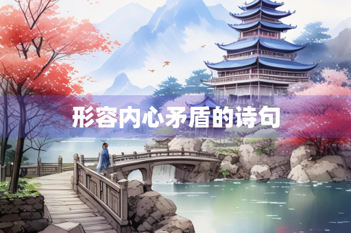 形容内心矛盾的诗句