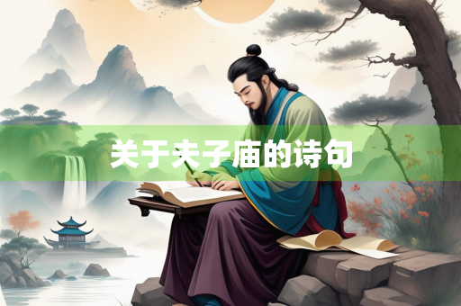 关于夫子庙的诗句