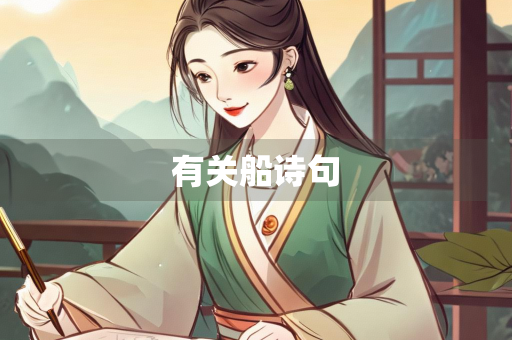 有关船诗句
