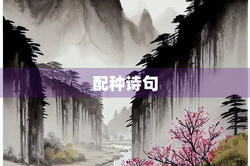 配种诗句