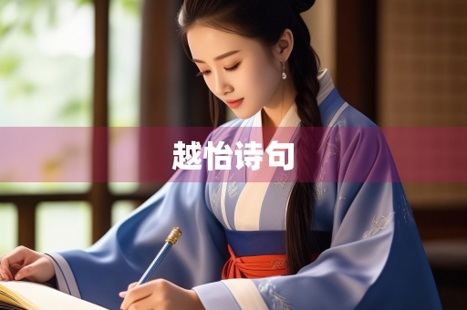 越怡诗句