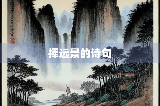 挥远景的诗句