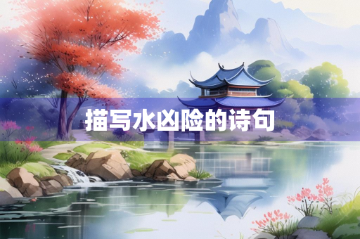 描写水凶险的诗句