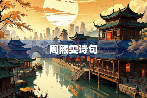 周熙雯诗句