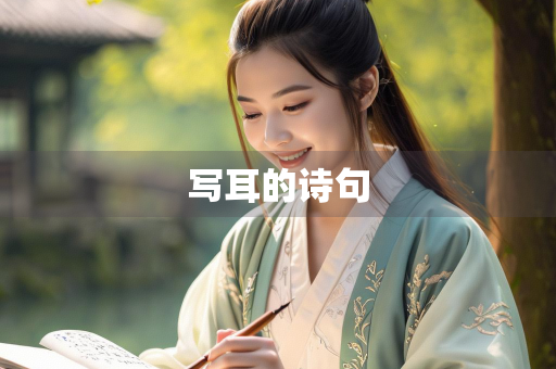 写耳的诗句