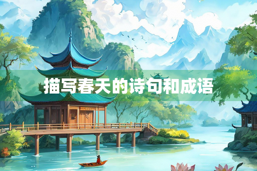 描写春天的诗句和成语