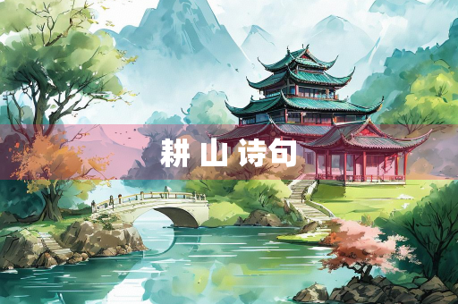 耕 山 诗句