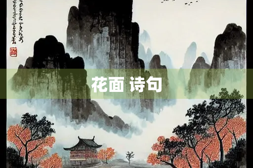 花面 诗句