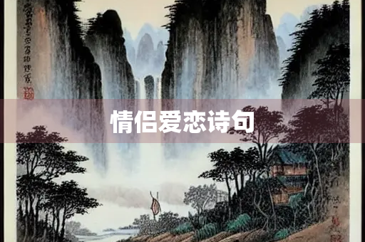 情侣爱恋诗句