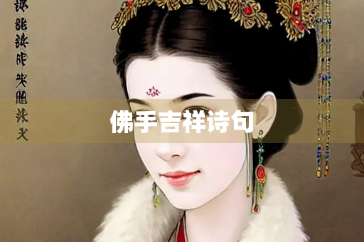 佛手吉祥诗句