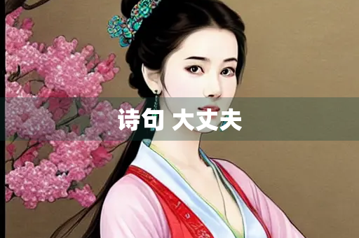 诗句 大丈夫